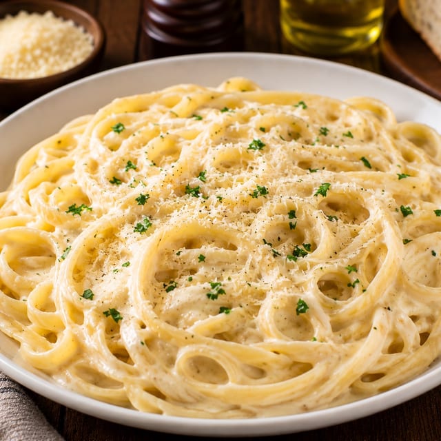 Pasta Alfredo.